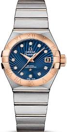 Omega Diver's Delight 27mm Automatic White Gold & Pink Diamond Watch