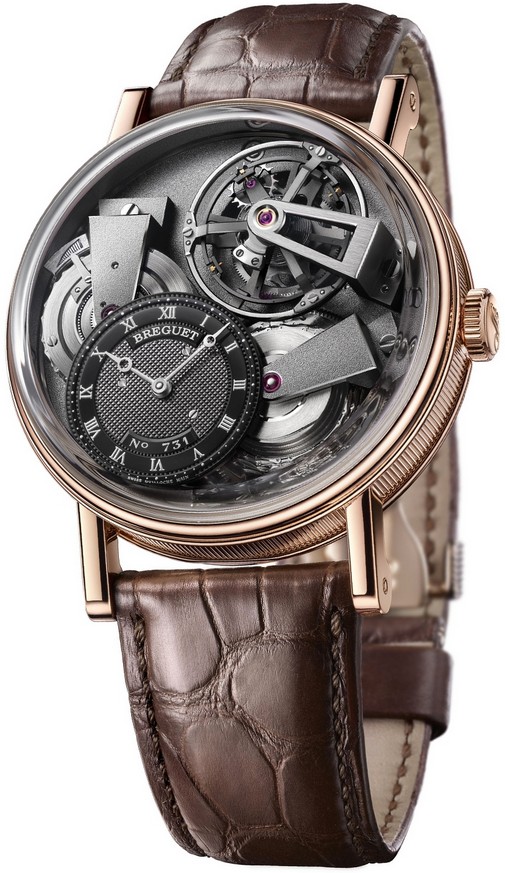 Breguet Classique 7047BR Swiss Automatic Timepiece with Silver Dial