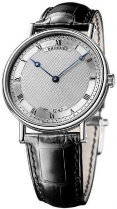 Breguet Classique 5157bb/11/9v6 - Iconic White Gold Watch with Moon Phase and Engraved Bezel