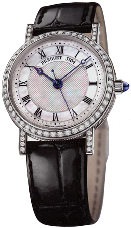 Breguet Classique 8068 Automatic Diamond Dial Ladies Watch Replica