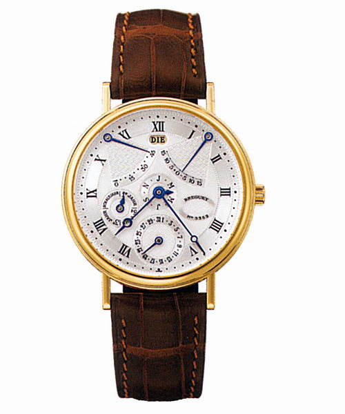 Breguet Classique 3477BA/1E/986 Clone Auto Mens Watch - Elegant complications & 34mm case