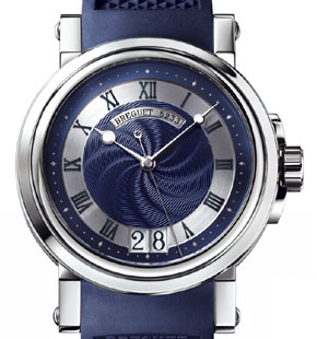 Stunning Breguet Marine Reps 58mm Automatic Steel with Jet Black Dial Watch