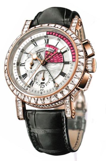 Breguet Marine Mother of Pearl自动机械石英女表