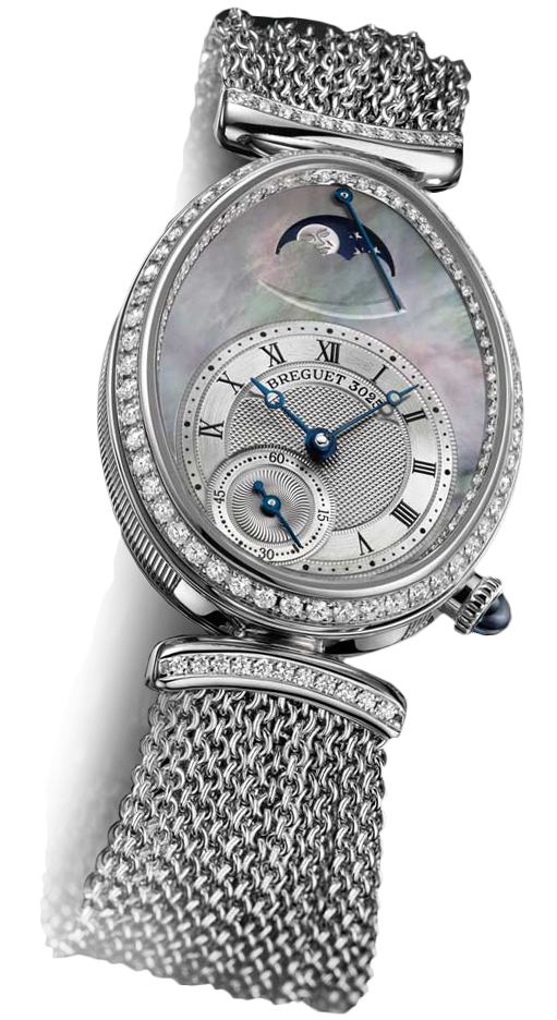 Breguet Reine de Naples 8908BB/5T/J70.D0DD Black Pearl Diver's Watch - Swiss Clone