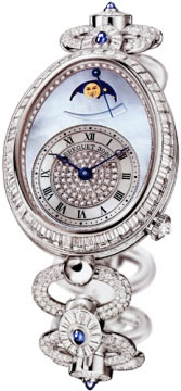 Breguet Reine de Naples 8909 Diamond Dial Ladies Replica Watch