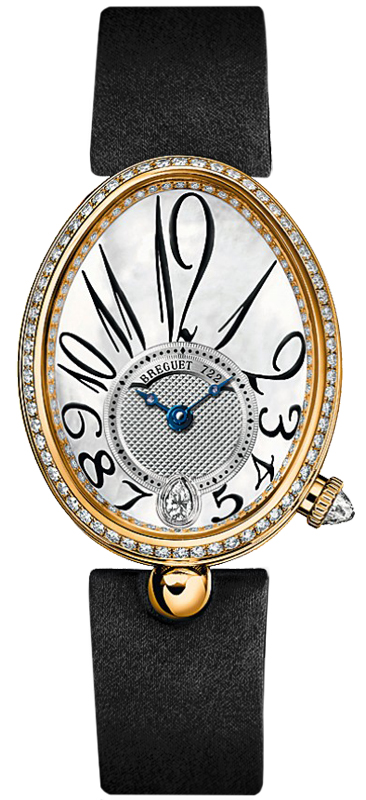 Breguet Reine de Naples 8918BA/58/864.D00D Mother of Pearl Diver Watch - Automatic - Rose Gold Case
