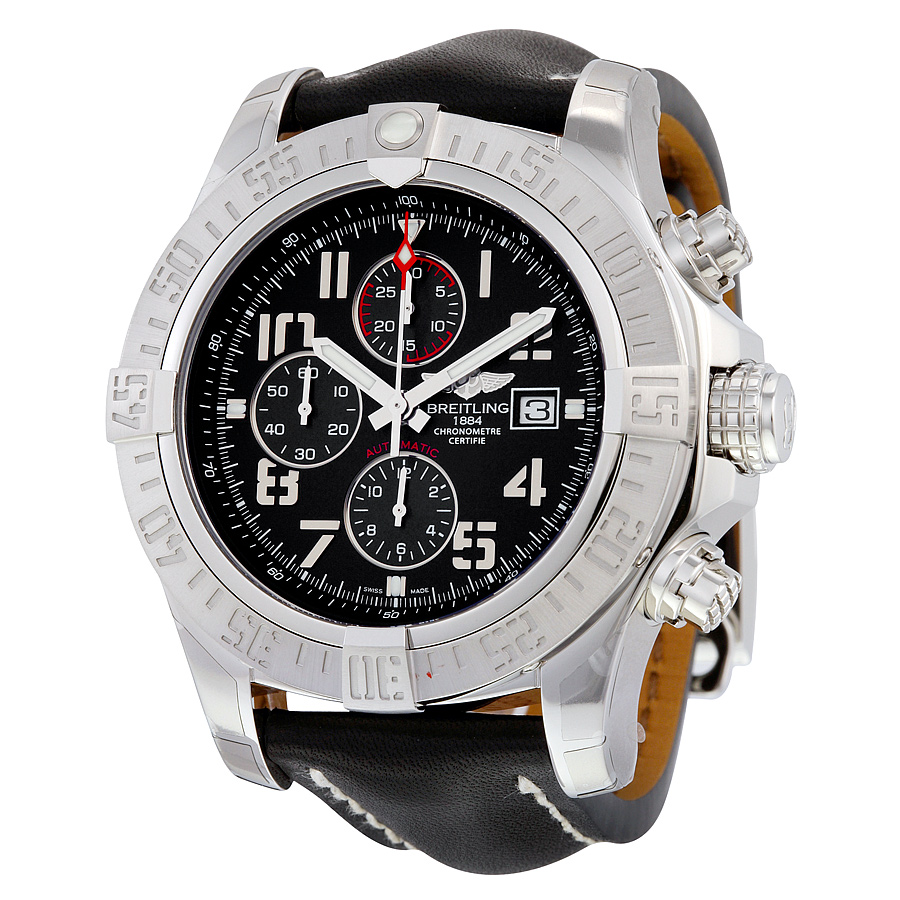 Breitling A1337111-BC28BKLD Black Automatic Chronograph Watch
