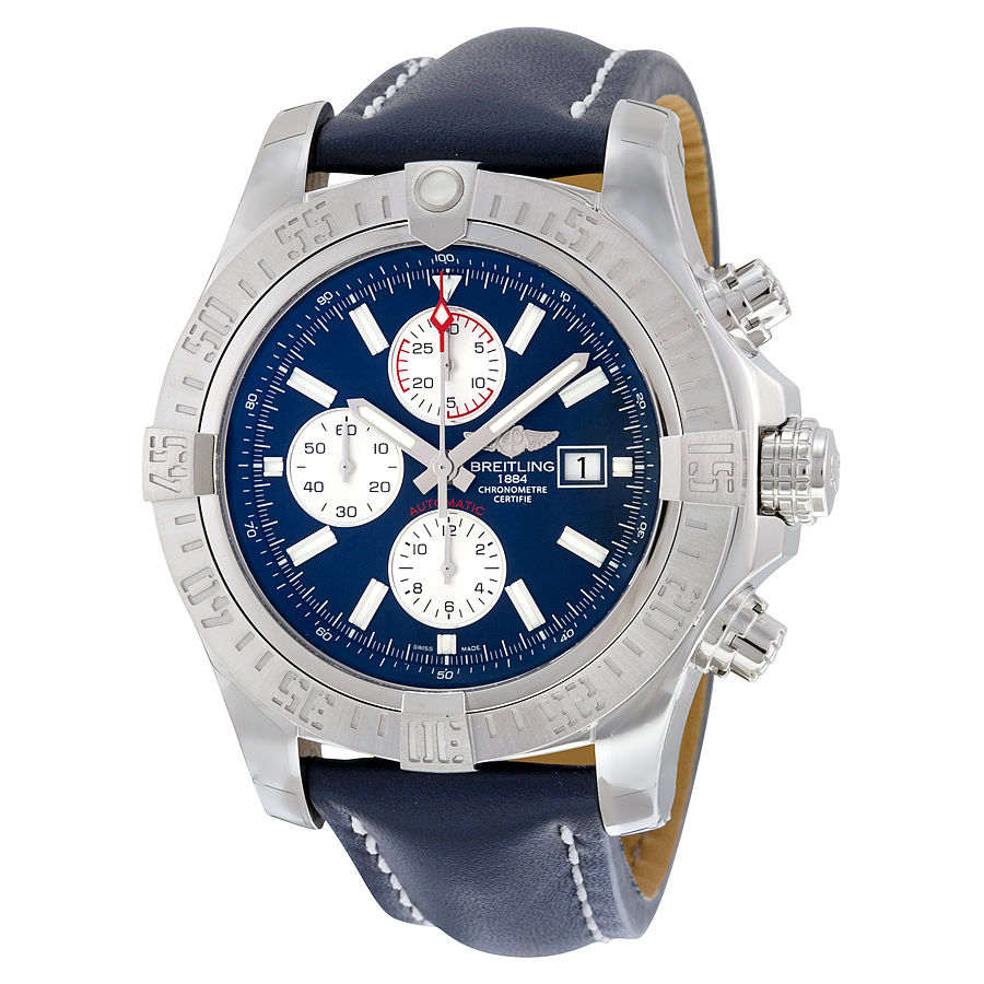 Breitling A1337111-C871BLLD Stainless Steel Chronograph Imitation with Blue Face Watch