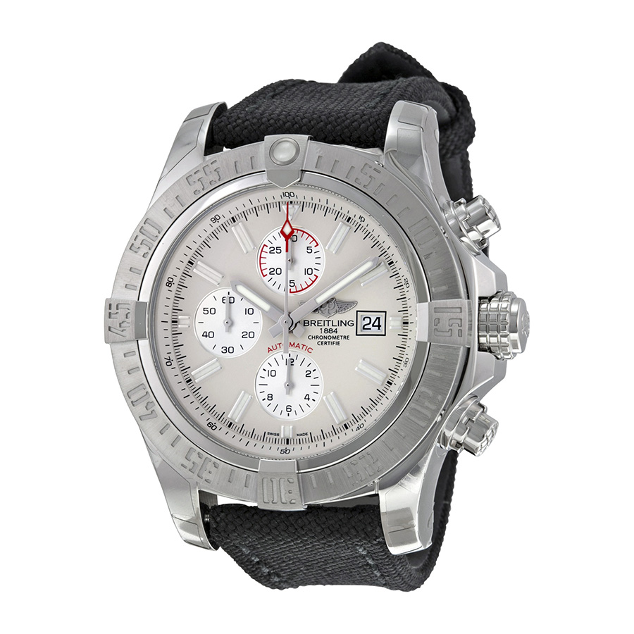 Breitling A1337111-G779BKFT Imitation Chronograph Jet Black Face Stainless Steel Watch