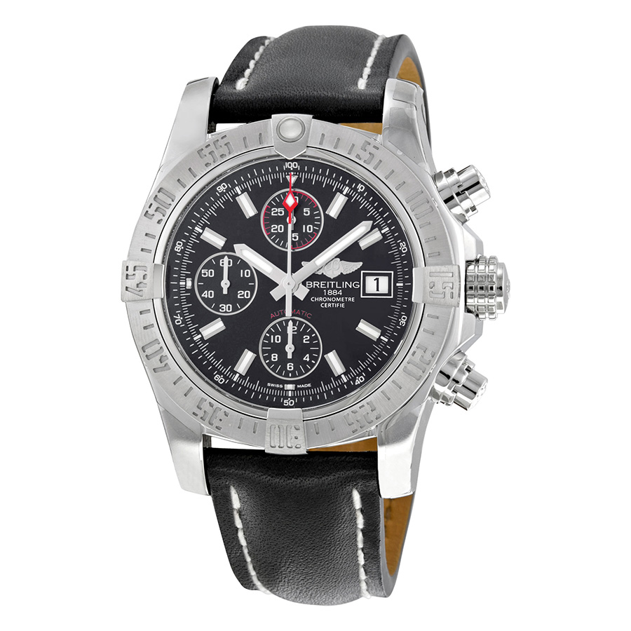 Breitling A1338111-BC32BKLD Jet Black Face Automatic Pilot Watch