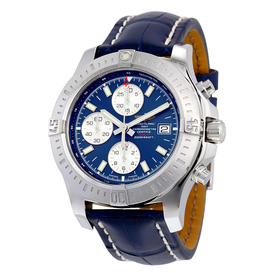 Breitling A1338811 Chronograph Blue Dial Steel & Gold Replica Watch