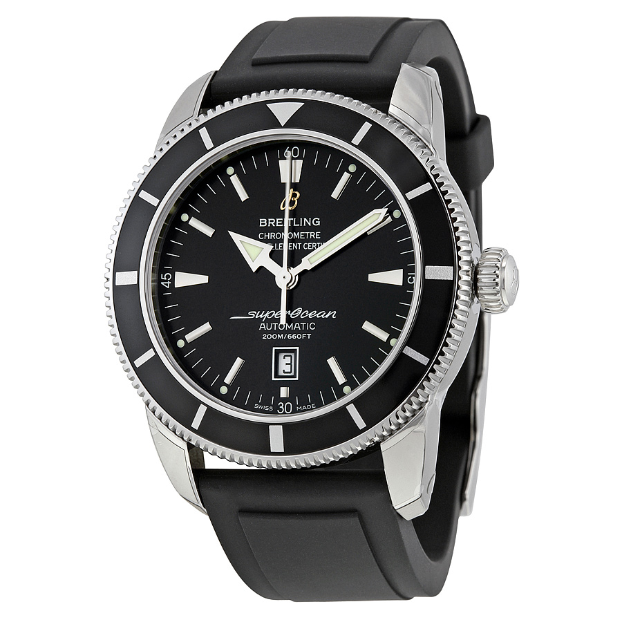 Breitling Avenger Chronograph Black Dial Automatic Mens Watch