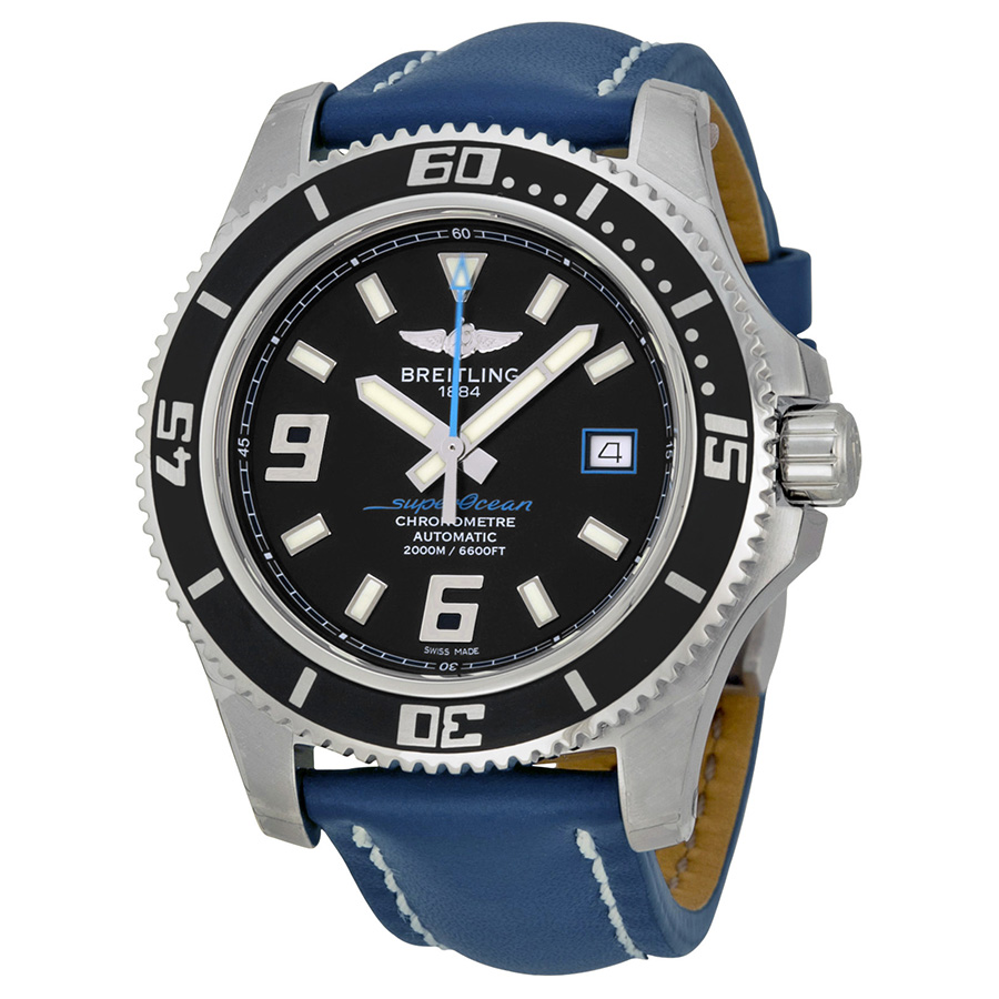 Breitling A1739102-BA79BLLT Vintage Pilot Automatic Silver Bezel Watch