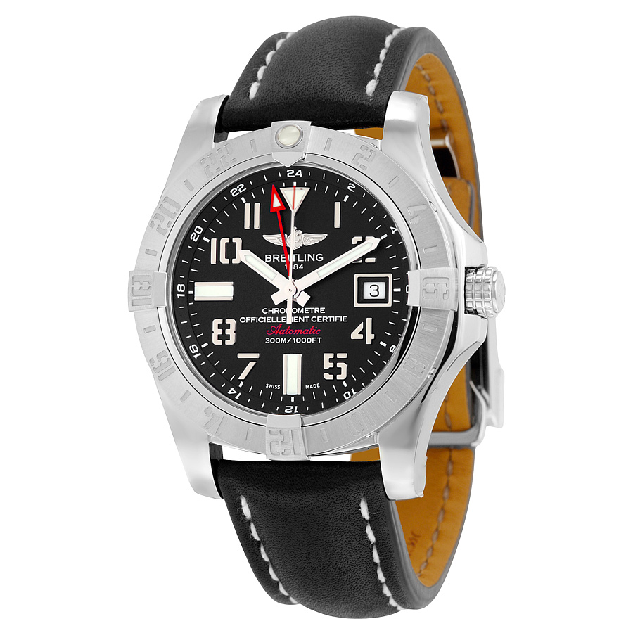 Breitling A3239011-BC34BKLD Volcano-Black Automatic Dive Chrono Watch