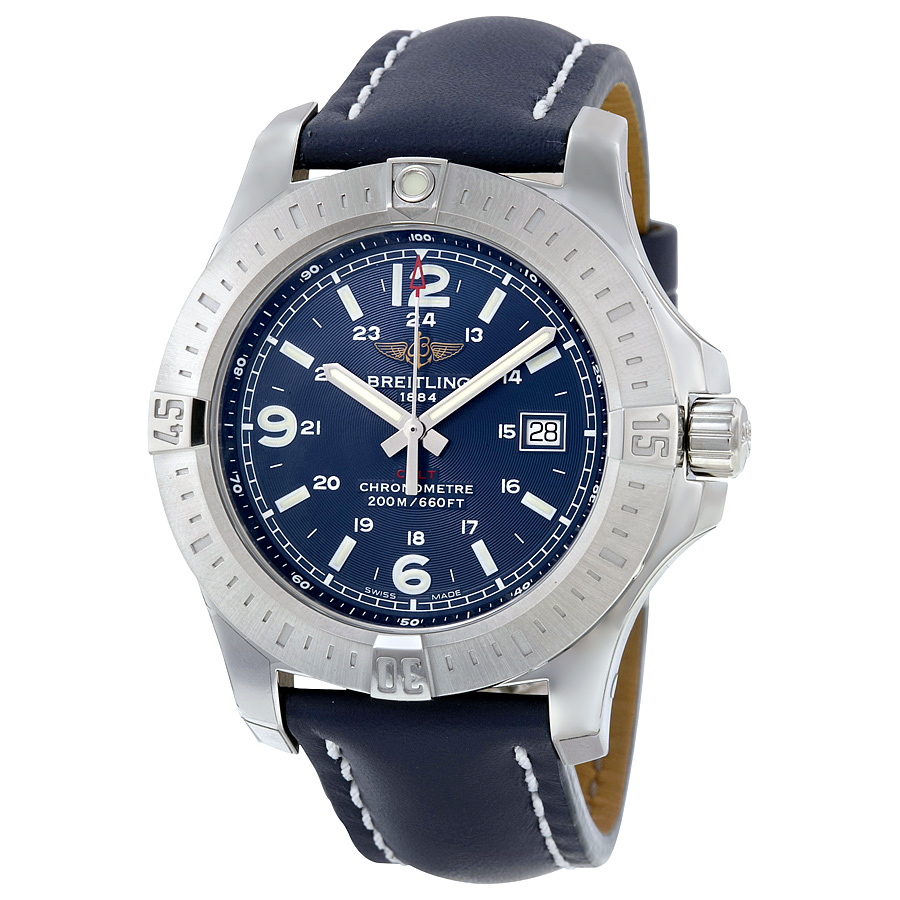 Breitling Avenger Swiss Clone 45mm Automatic Titanium Black Face Dive Watch
