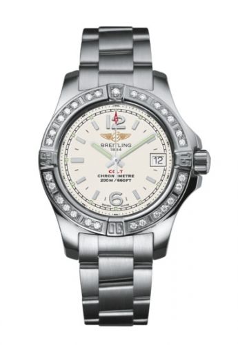 Breitling A7738853 Clone Swiss Automatic Flight Chronograph Stainless Steel Pilot Watch
