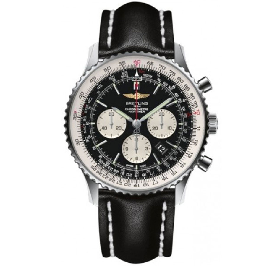 Breitling Avenger II Automatic Black Steel Black Dial Watch