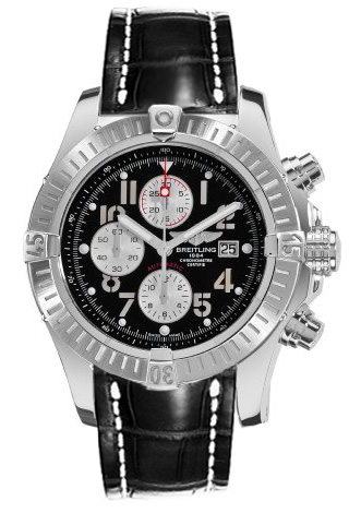 Breitling Avenger Dive Master 41mm Swiss Clone Automatic Jet Black Face Watch