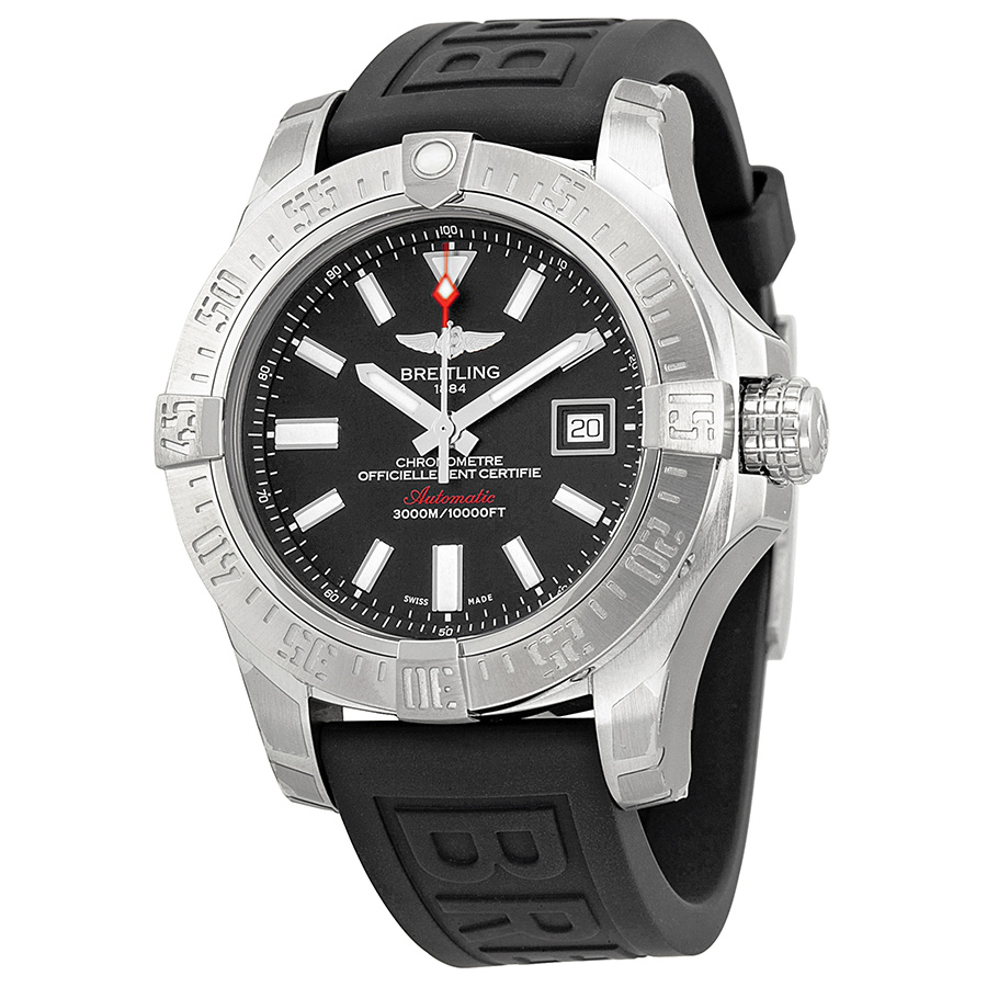Breitling Avenger A1733110-BC30 Swiss Clone Automatic Black Face Dive Watch
