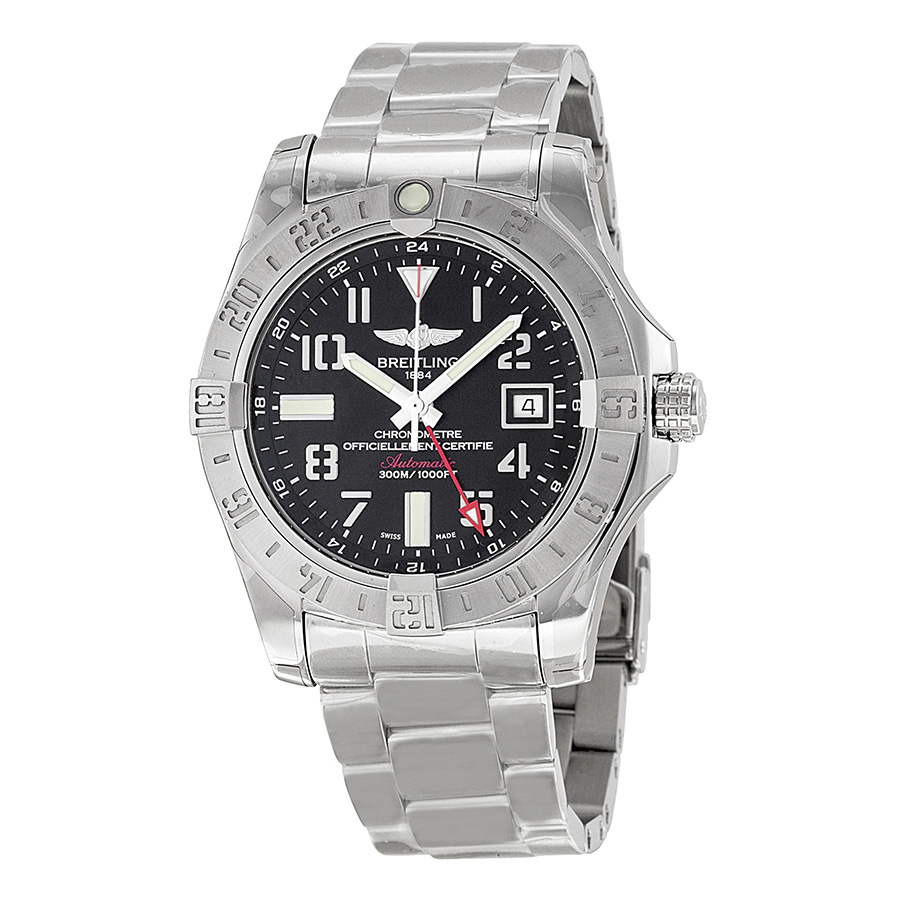 Breitling Avenger Clone Automatic Stealth Black Case Dive Watch