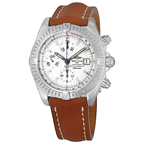 Breitling Chronomat Automatic Silver Dial Steel Mens Replica Watch
