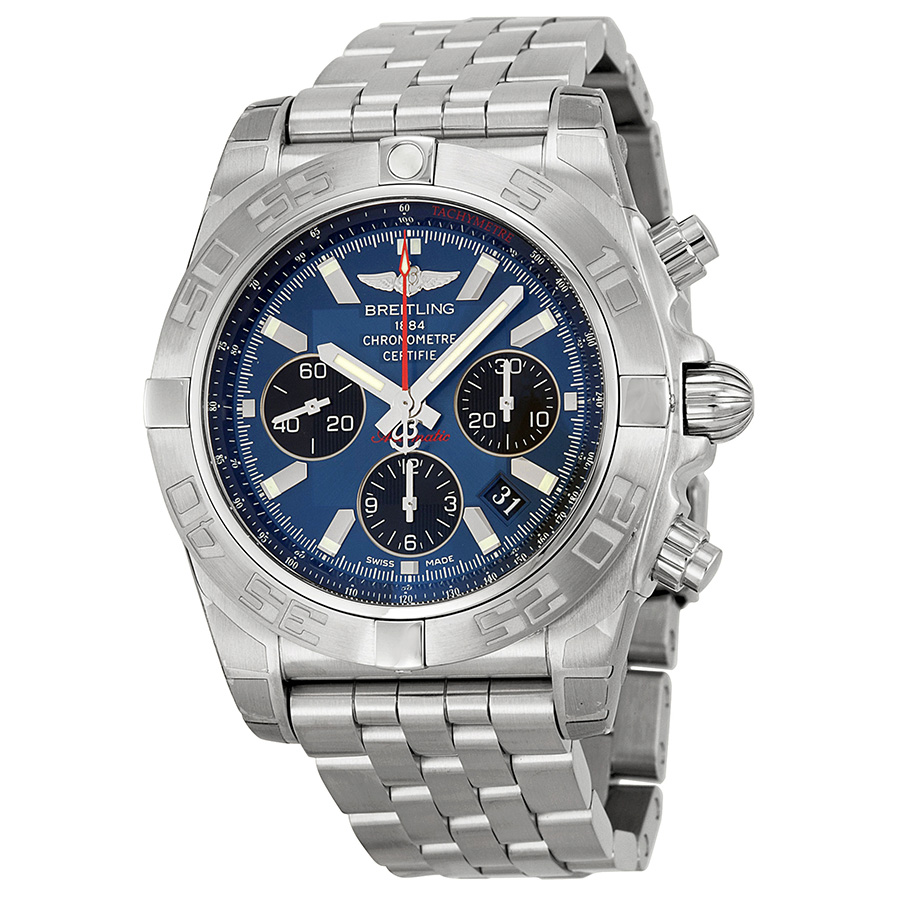 Breitling Chronomat AB011010 Blue Steel Automatic Dive Watch