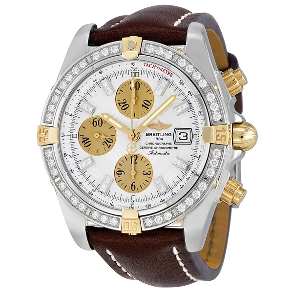 Breitling Chronomat B1335653/A572 Swiss Imitation - White Dial - Auto Movement 45mm Watch