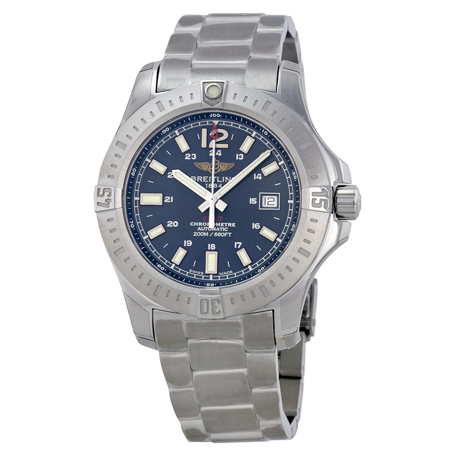 Breitling Colt A1738811 Clone 43mm Dive Chrono Marine Blue Automatic Watch