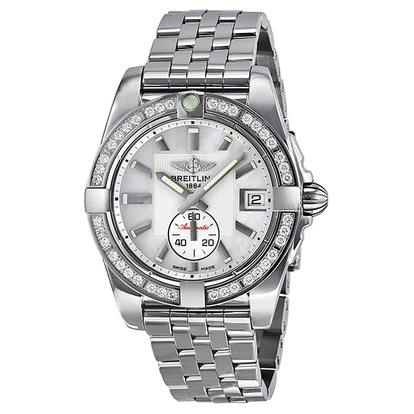 Breitling Galactic Automatic Swiss Chronograph Black Face Dive Watch