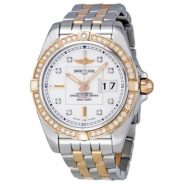 Breitling Galactic C49350LA-A706TT Pearl-Gilt自动机械腕表