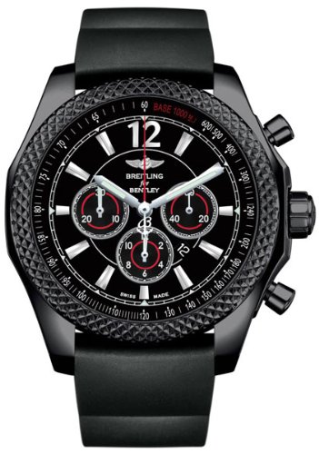 Breitling M4139024 Clone with Automatic Movement - Stainless Steel Case & Black Face Watch