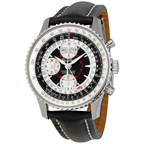 Breitling Montbrilliant Swiss Chronograph A2133012/B993 Masterpiece Watch