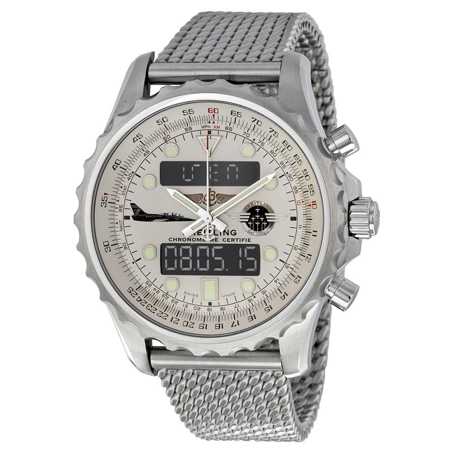 Breitling A78365Q9 Quartz GMT Dive Watch - Swiss Engineered 42mm Black Bezel