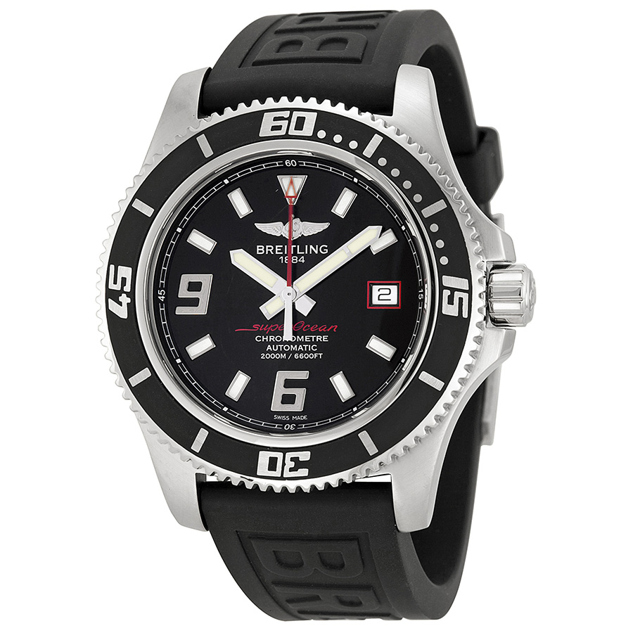 Breitling Superocean A1739102/BA76BKPT3 Black Automatic Dive Chrono Watch