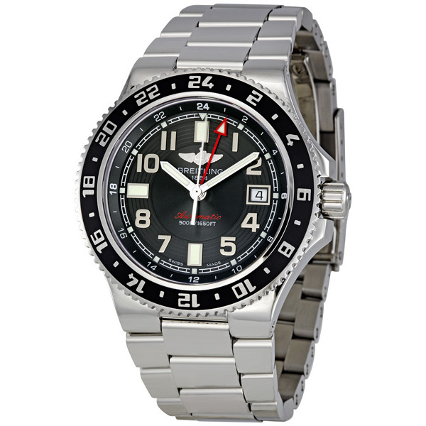 Breitling Superocean A3238 Automatic Dive Watch - Swiss Clone 43mm Steel Bezel