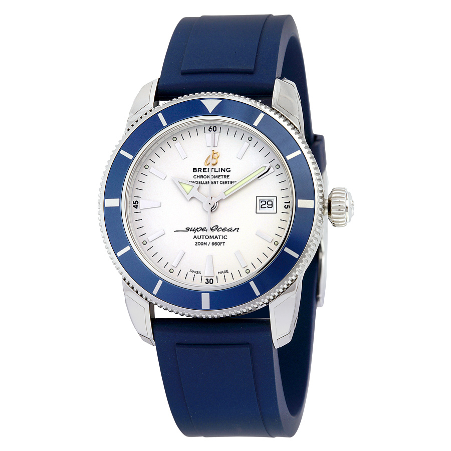 Breitling Superocean Heritage 42 GMT Automatic Steel Blue Face Reps Watch