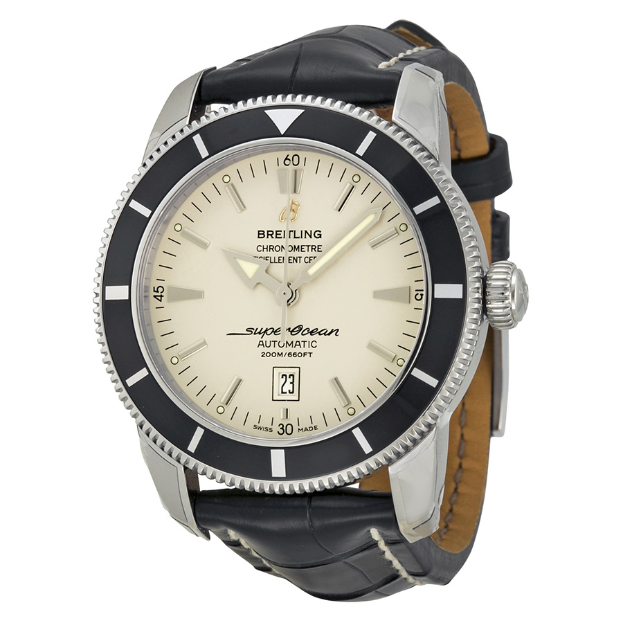 Breitling Superocean A1732024 Clone Automatic Jet Black Face Dive Watch