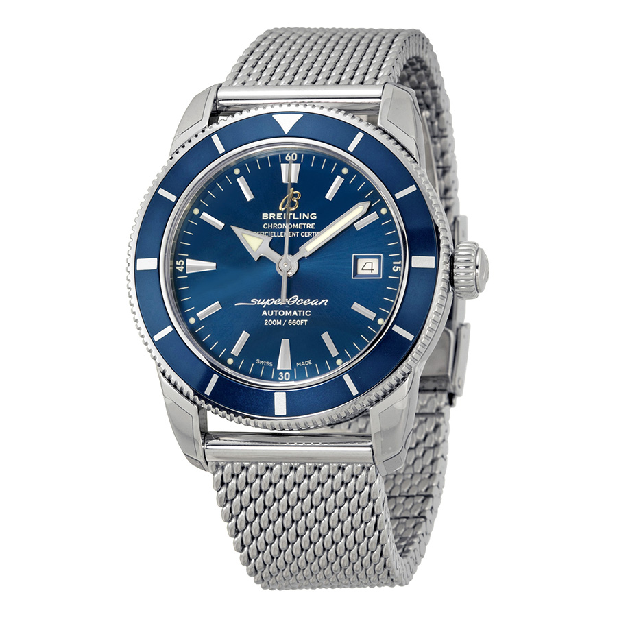 Breitling Superocean Heritage Automatic Steel Blue Dial Mens Watch