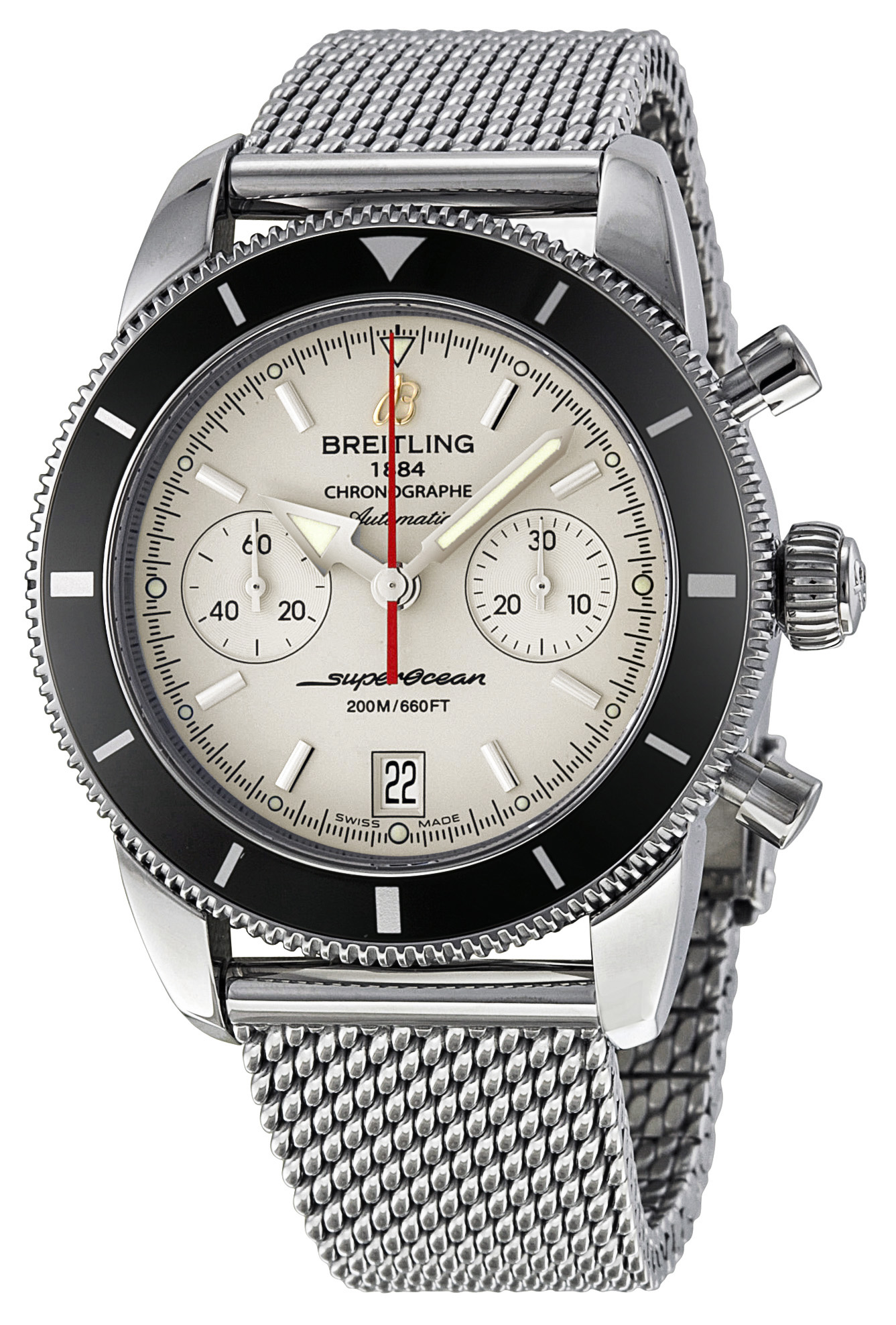 Breitling Superocean Heritage Dive Time Automatic Blue Face Reps Watch