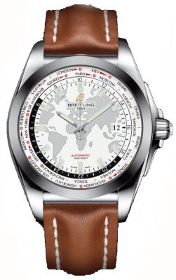 Breitling WB3510U0 Swiss-Made Aviator Chronograph Watch