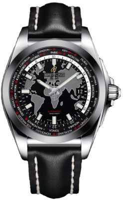 Breitling Navitimer Reps Swiss Chronograph 42mm Black Dial Watch