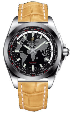 Breitling Avenger II Automatic Steel Pilot Watch - Jet Black Face - 50mm Water Resistant