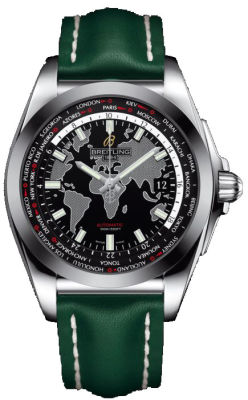 Breitling Avenger U-2 Automatic Jet Black Watch with GMT