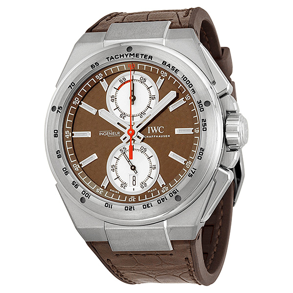 IWC Ingenieur Chronograph Automatic Steel Black Dial Replica Watch