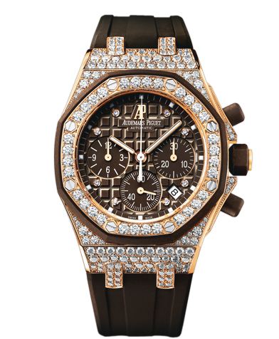 Audemars Piguet Royal Oak 41mm Automatic Chronograph Jet Black Watch