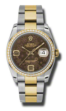Timeless Rolex Datejust 41mm Blue Sapphire Diamond Bezel Gold Automatic Watch