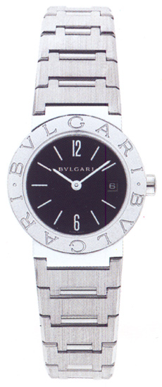 Bvlgari 100197 Imitation Gold-Plated Ladies Watch with Diamond Accents