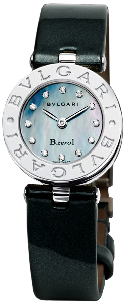Bvlgari 100908 Automatic Swiss Clone with White Mother of Pearl Dial Watch