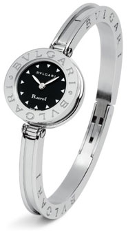 Bvlgari 101014 Elegant Lady's Watch - Swiss Clone, Stainless Steel, White Gold Accents