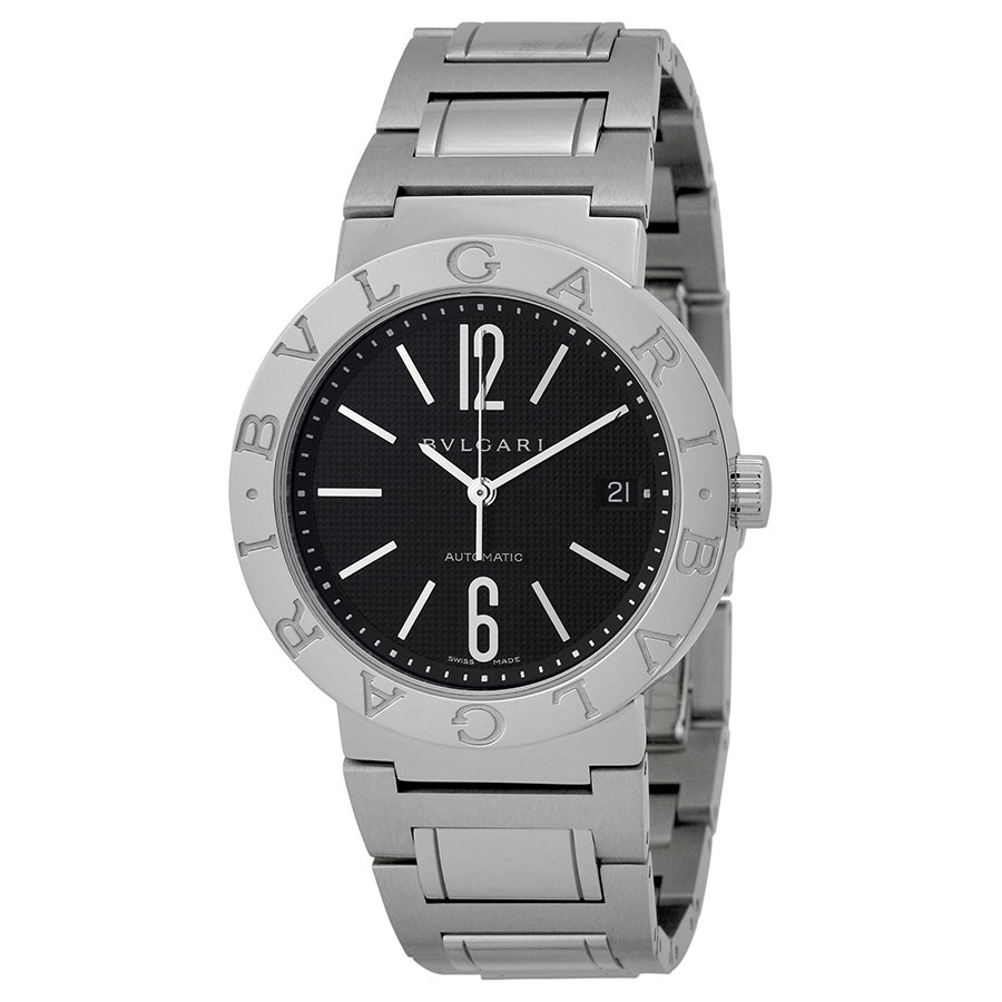 Bvlgari Replica 101370 Automatic Sapphire Crystal Jet Black Watch